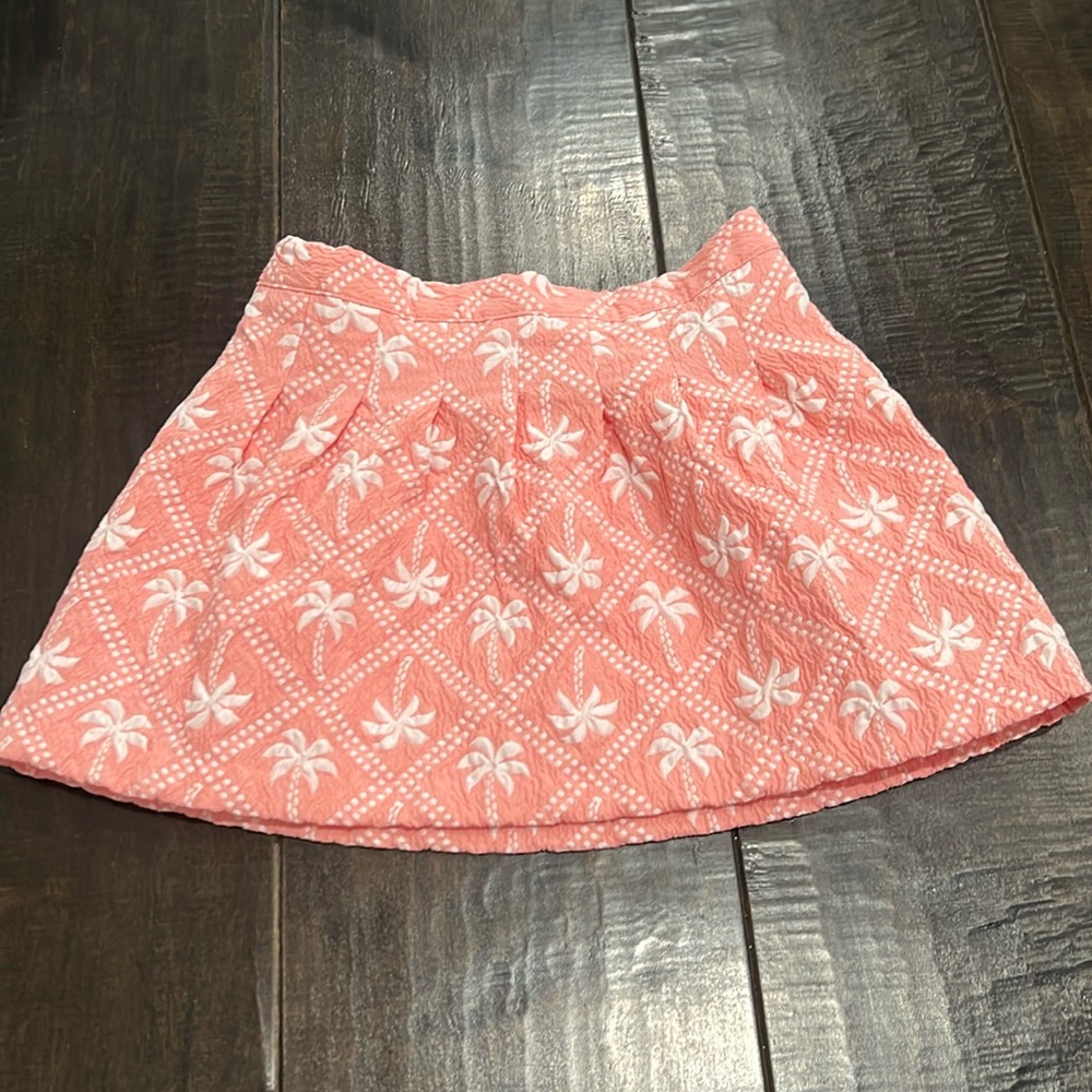 Genuine Kids pink palm tree skirt